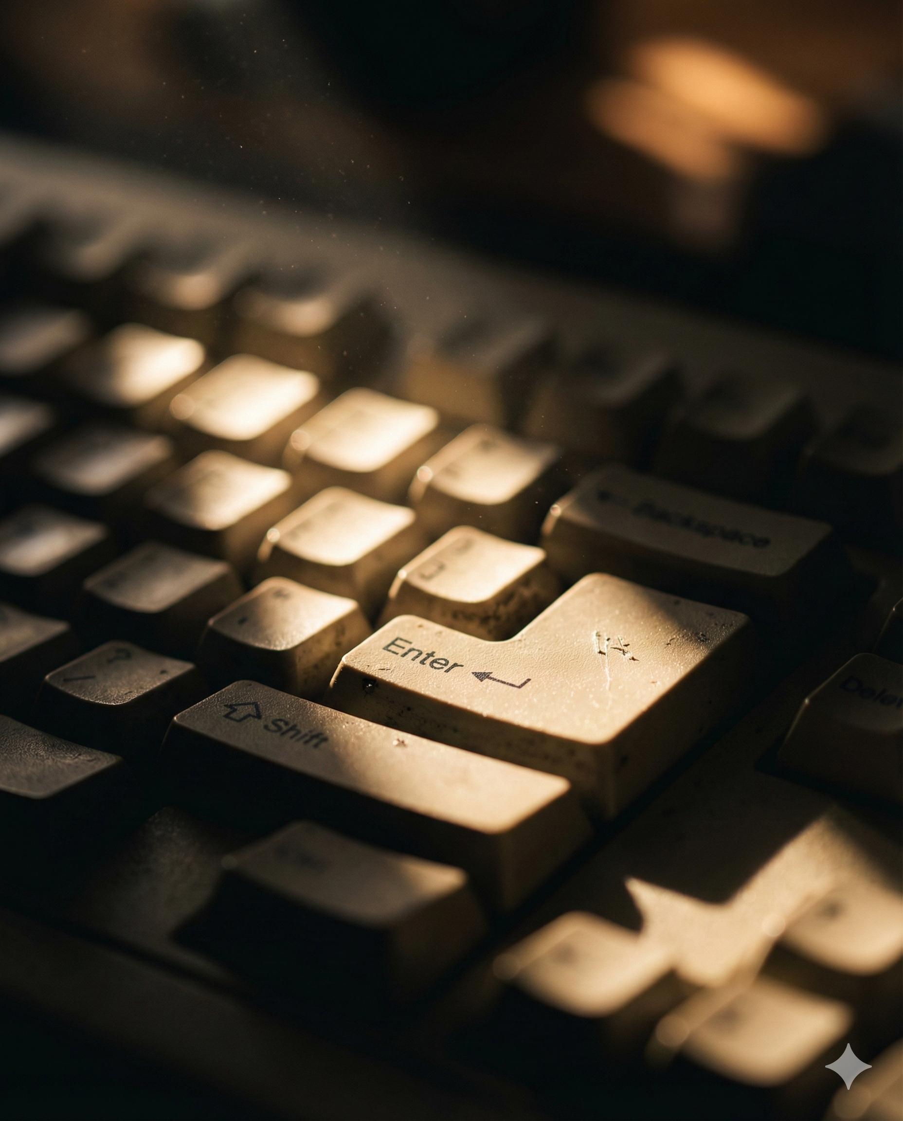 Close-up of a mechanical keyboard on a desk for an article about the UX Maturity Model.